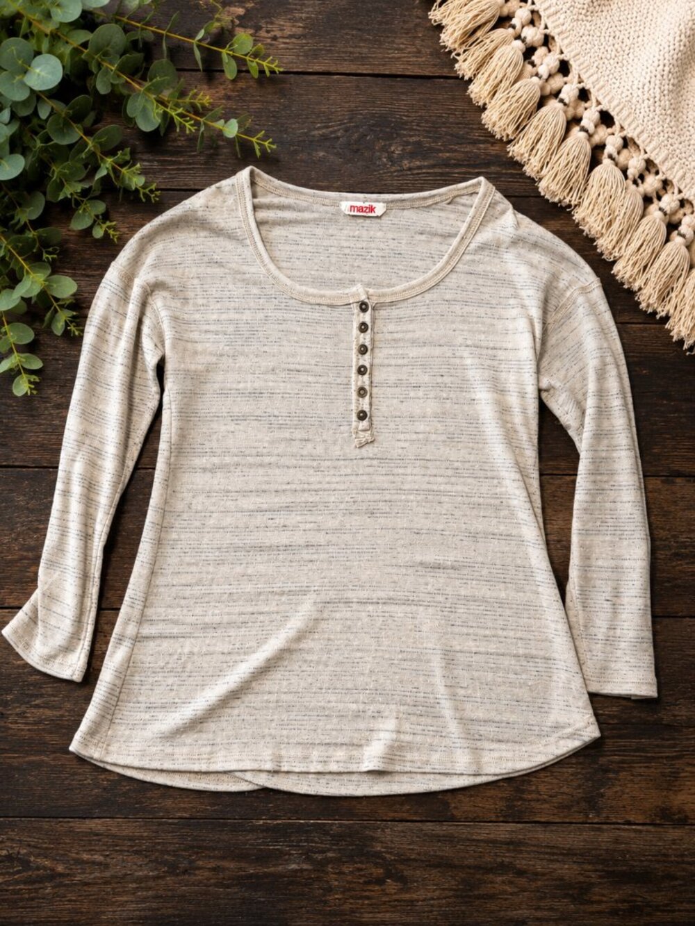 Ophelia Roe “M.A.Z.I.K” Long Sleeve Top — Size Small